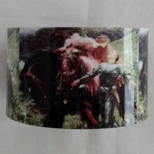 Lady and Knight Cuff Bracelet